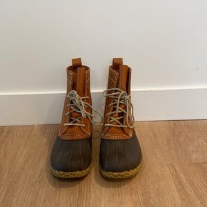 L.L. Bean Duck Bean Boots 8”